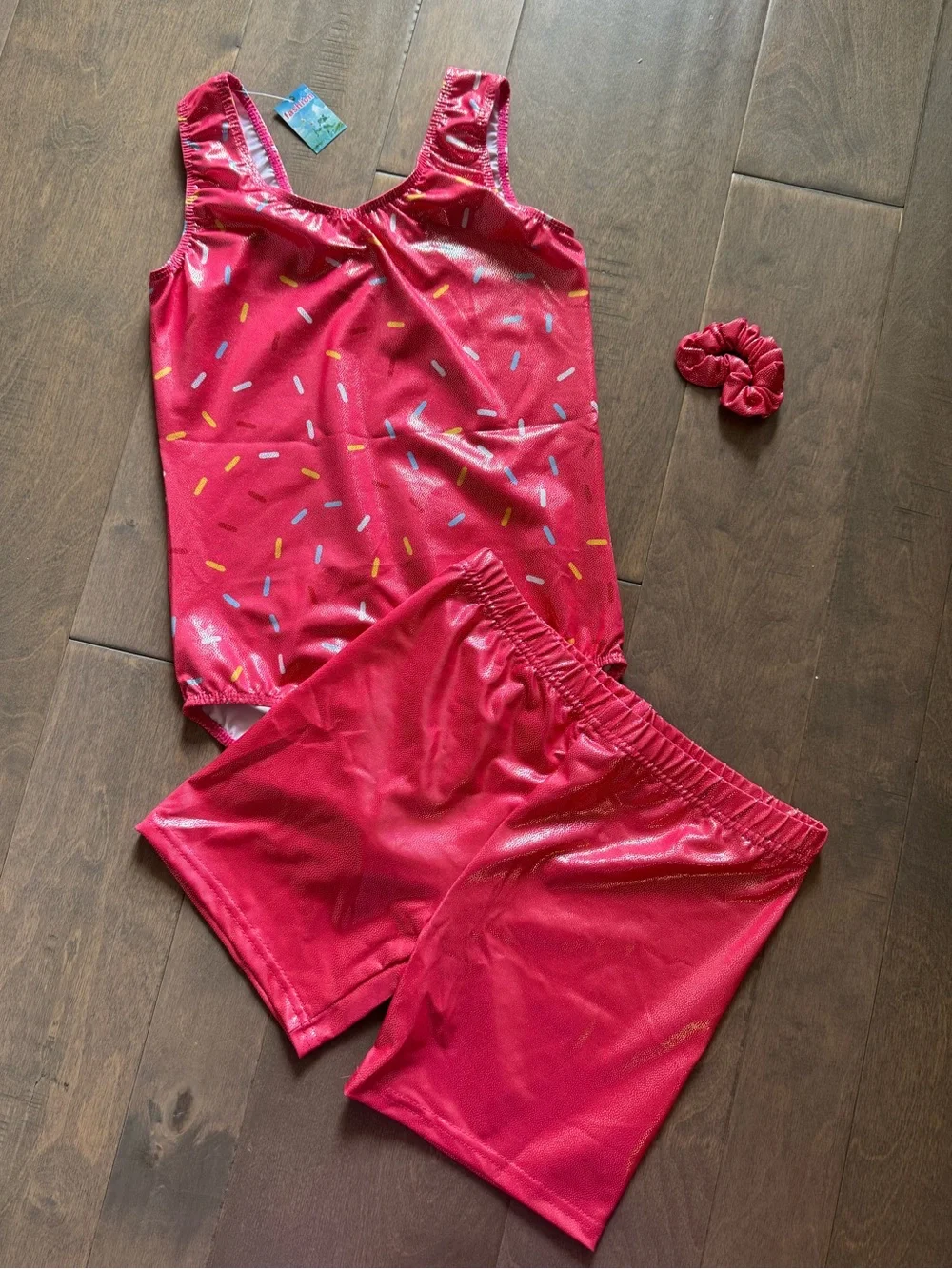 NWT 3 Piece Leotard Set